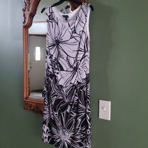 Black White dress size 14